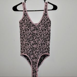 Cheetah print bodysuit